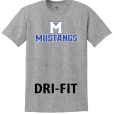 Mustangs Stack Logo Dri-Fit